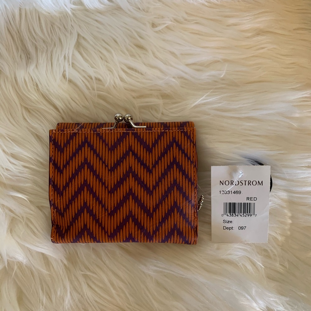 NWT Purple & Orange Wallet from Nordstrom - Picture 4 of 5